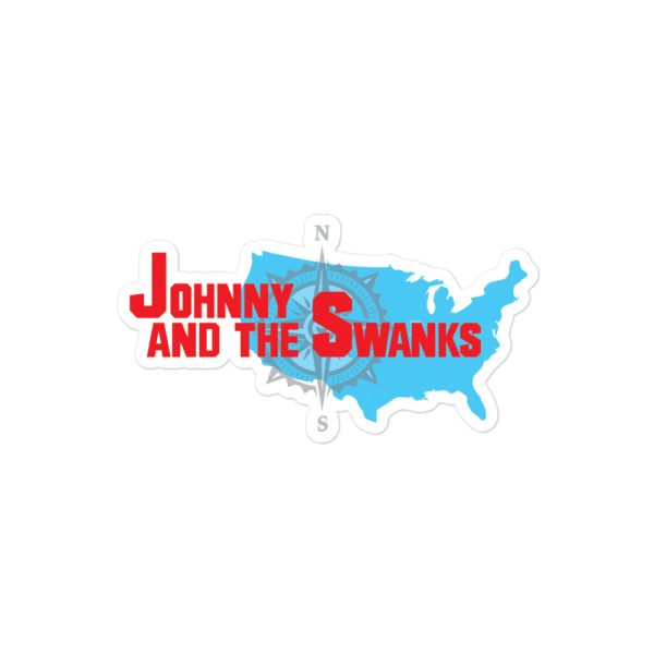 Johnny And The Swanks Sticker - Image 3