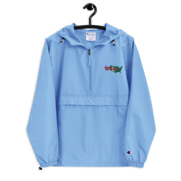 Embroidered Champion Packable Jacket - Image 3