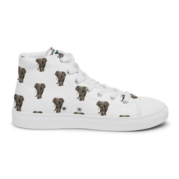 Men’s high top canvas shoes