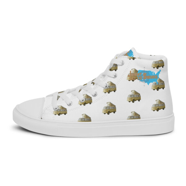 Men’s high top canvas shoes - Image 2