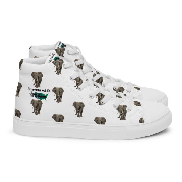 Men’s high top canvas shoes - Image 7