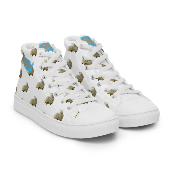 Men’s high top canvas shoes - Image 9