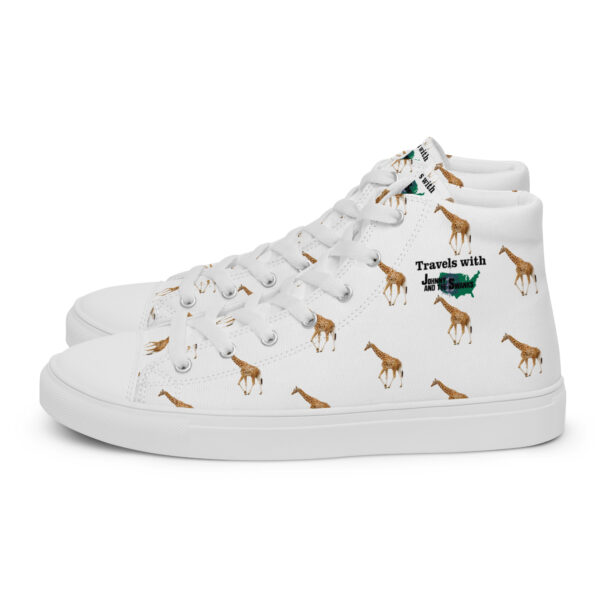 Women’s high top canvas shoes - Image 3