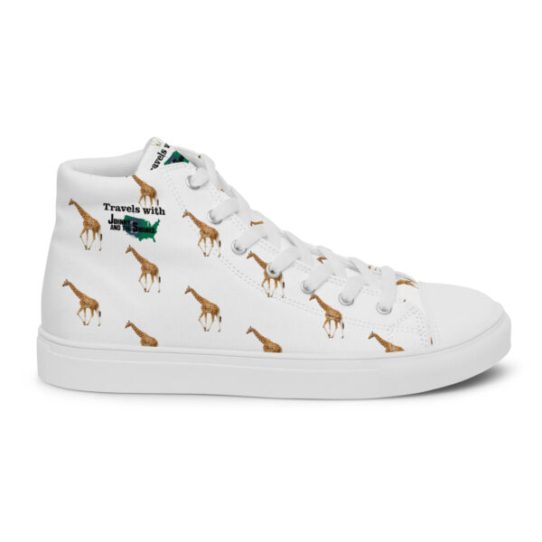 Women’s high top canvas shoes - Image 2